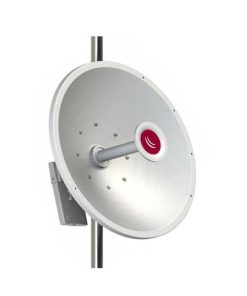 Brand : Mikrotik 4.6 ৳57,979 Regular Price : ৳63,781 Standard 5-8 Days Delivery | Once received to our USA Hub Description mANT30 PA (MTAD-5G-30D3-PA) is a professional class 5 GHz 30dBi dish antenna, built to the highest industry standards.. Built to seamlessly accomodate our Basebox series products.. But the mANT30 PA can be used for any pole mounted wireless device due to the adequate length of the included FlexGuide cable.. BaseBox outdoor wifi device, BaseBox 2 RB912UAG-2HPnD-OUT, Built in 2GHz 802.11b/g/n, 2x RP-SMA connectors. Power Rating: 100W. Imported from USA (Sizes & Specifications are based on the USA Market). mANT30 is a professional class 5 GHz 30dBi dish antenna, built … Show More MikroTik mANT30 PA